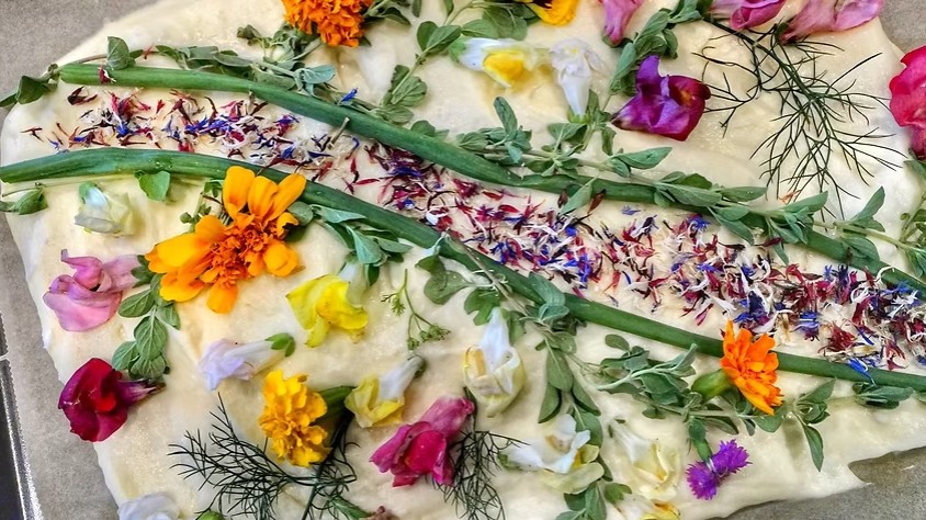 Garden Pathway Focaccia