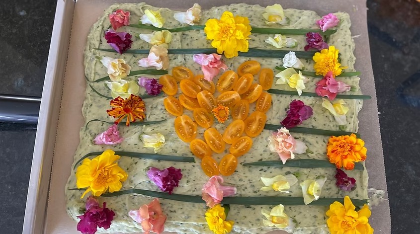 Flower Love Focaccia