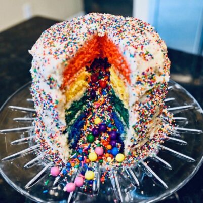 The Magic Behind Gluten-Free Exploding Rainbow Cake And Why It Stands Out